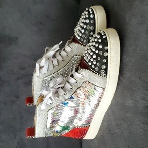 Christian Louboutin Graffiti high spikes